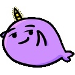 Narwhal Purple emoji