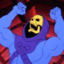 Skeletor Angry emoji