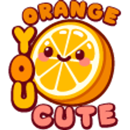 Orangeyoucute emoji