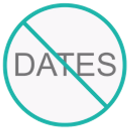No Dates emoji
