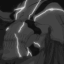 Muscle Lightning Shock emoji
