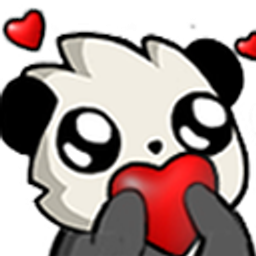 Pandalove emoji