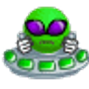Flying Saucer Alien emoji