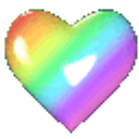 Rainbow Heartspin emoji