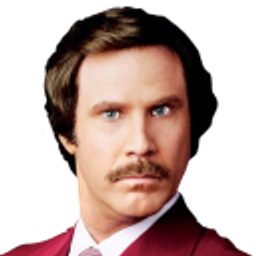 Ron Burgundy emoji