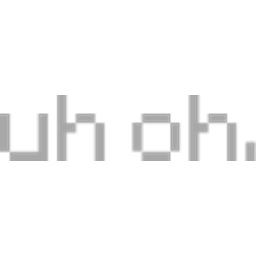Uh Oh Glitch Text emoji