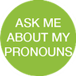 Ask Me About My Pronouns emoji