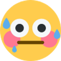 Awkward Sweat emoji