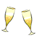 Champagne Toast emoji