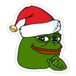 Christmaspepe emoji