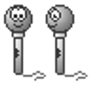 Kiss Microphones emoji