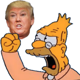 Old Man Yells At Trump emoji