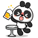 Panda Beer emoji
