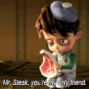 Mr Steak Youre My Only Friend emoji