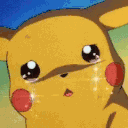 Pika Sparkly Tears emoji