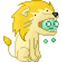 Lion With Smiley emoji