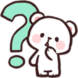 Bear Question emoji