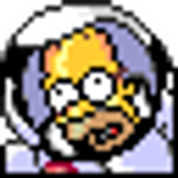 Astronaut Homer emoji