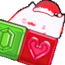 Cat Christmasjam emoji