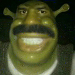 Cursedshrekmustache emoji