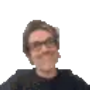 Smiling Man Glasses emoji