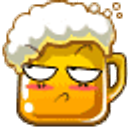 Annoyed Beer emoji