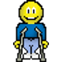 Crutches emoji