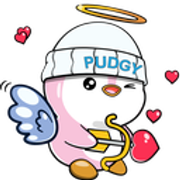 Cupid Penguine emoji