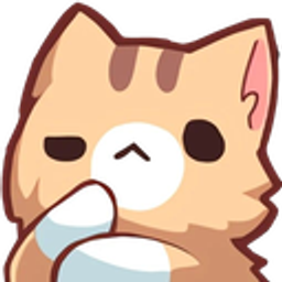 Nekocat Think emoji