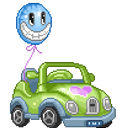 Gift Car emoji