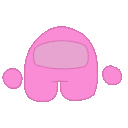 Amongpinky emoji