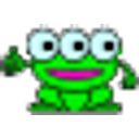 Alien Frog emoji