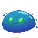 Blue Slim emoji