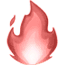 Partyfire emoji