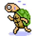 Turtle Running emoji