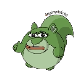 Squirrel Pepe emoji