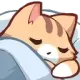 Cattosleep emoji