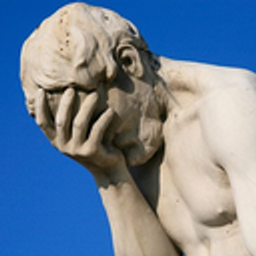 Thinker Facepalm Sad emoji