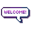 Welcome Animated emoji