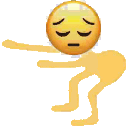 Pensive Shake emoji