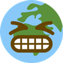 Earth Cringe emoji