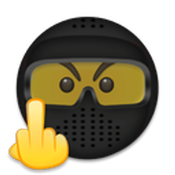 Anti Fu emoji