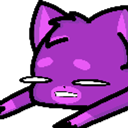 Fluffy Purple emoji
