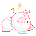 Snooze Kittycat emoji