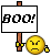 Boo Sign emoji