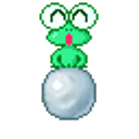 Dizzy Frog emoji