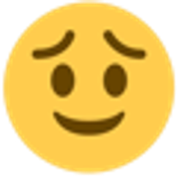 Worry Smile emoji
