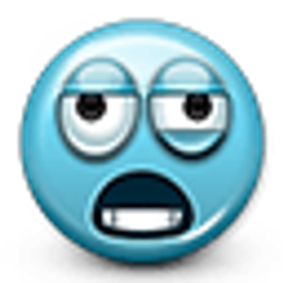 Tired Overworked emoji