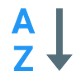 Alphabetical Sorting emoji
