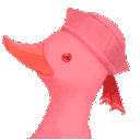Duck Pink Bucket Hat emoji